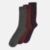 Pier One 3Pack - Sokken - Dark Green/Orange/Bordeaux -Pier One 1189c863a8cb47e6809f3af9086f140f
