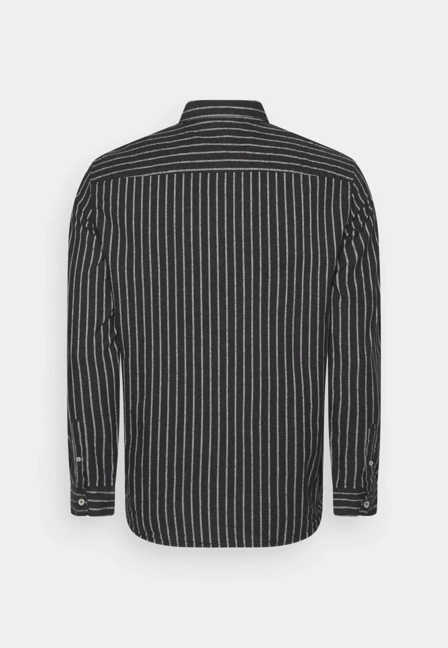 Pier One Flannel Stripes- Overhemd - Dark Grey 4 Pier One Flannel Stripes- Overhemd - Dark Grey - Afbeelding 2