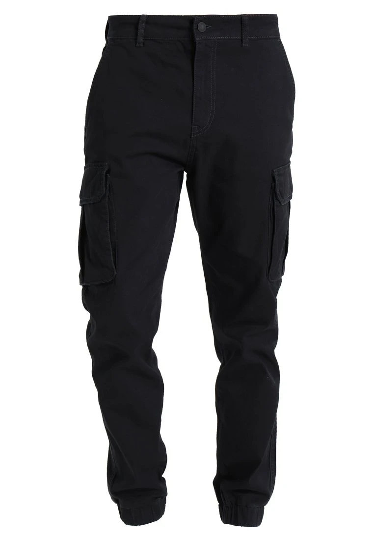 Pier One Cuffed Skinny Trouser- Cargobroek - Black 8 Pier One Cuffed Skinny Trouser- Cargobroek - Black - Afbeelding 6