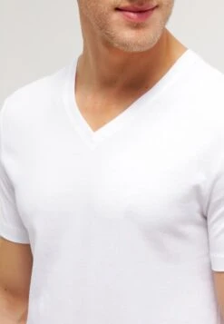 Pier One 2 Pack - T-Shirt Basic - White/Black -Pier One 3d5015223ce5444ba04d1399d153510c