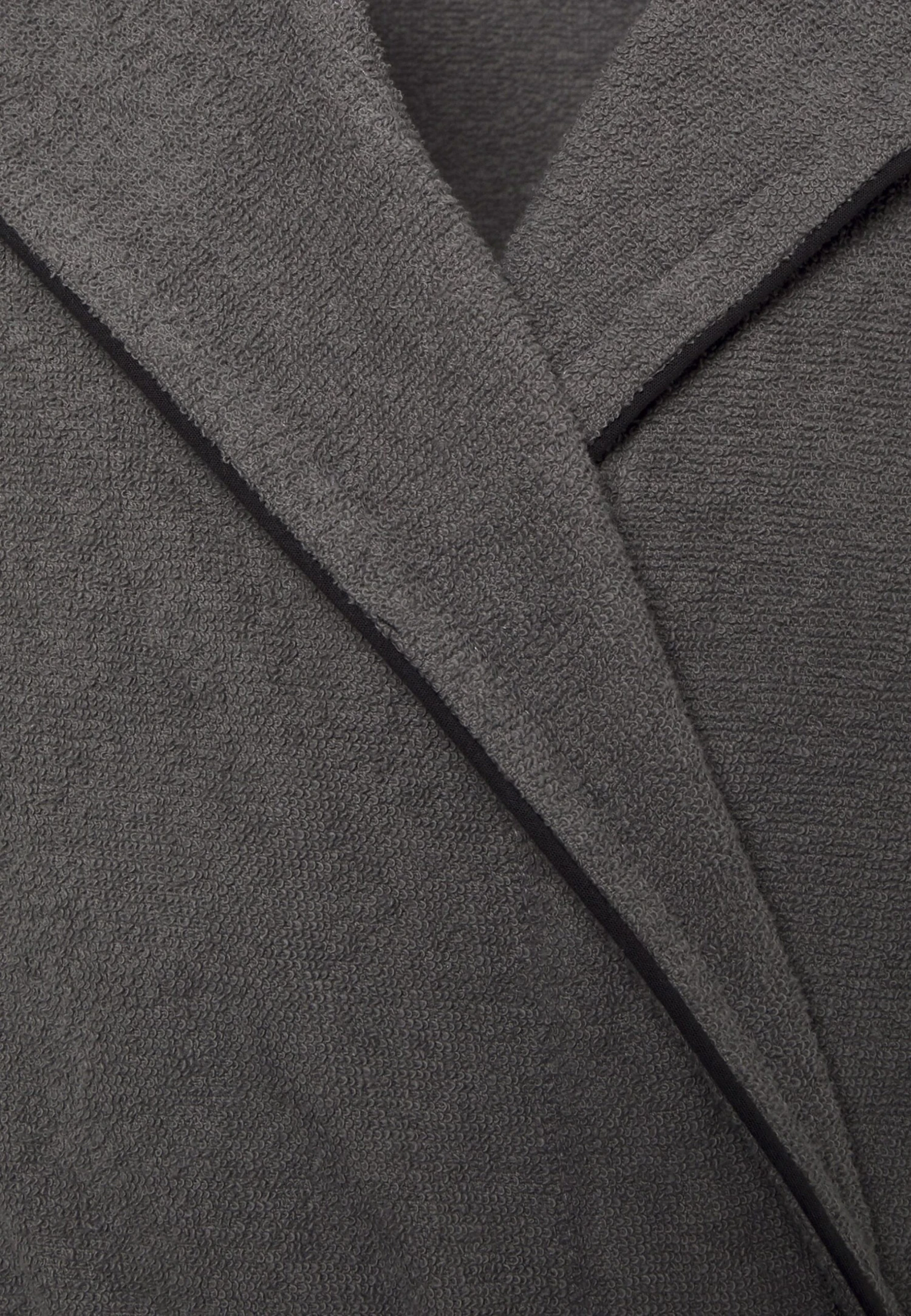 Pier One Badjas - Dark Grey/Black 5 Pier One Badjas - Dark Grey/Black - Afbeelding 3