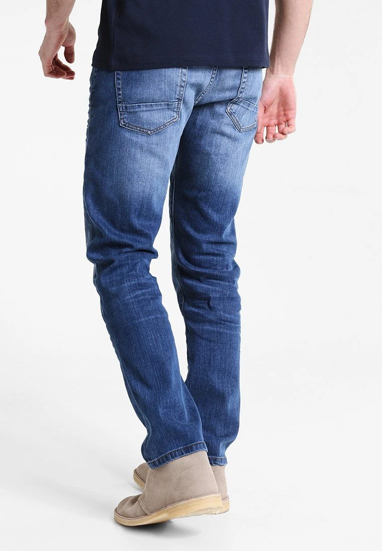 Pier One Straight Leg Jeans - Mid Blue 5 Pier One Straight Leg Jeans - Mid Blue - Afbeelding 3