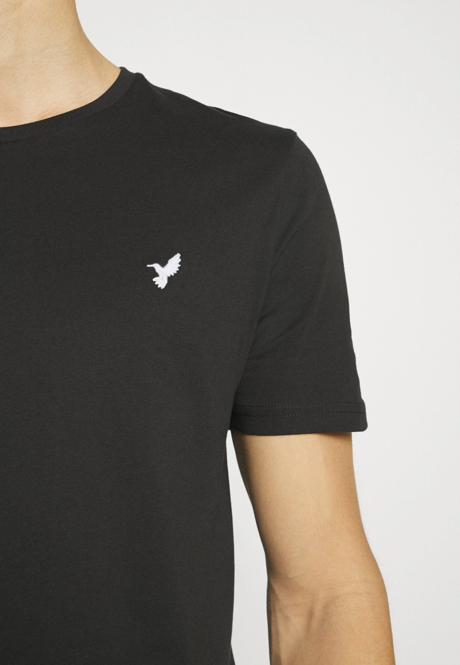 Pier One 5 Pack - T-Shirt Basic - White/Black/Dark Blue 10 Pier One 5 Pack - T-Shirt Basic - White/Black/Dark Blue - Afbeelding 8