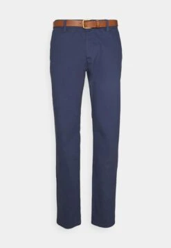 Pier One Belted - Chino - Dark Blue 10 Pier One Belted - Chino - Dark Blue -Pier One 83b11f5b22054838bfdec3cfe2b56871