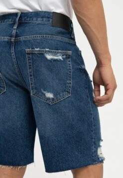 Pier One Jeansshort - Dark Blue Denim 13 Pier One Jeansshort - Dark Blue Denim -Pier One 87967f7777b341e69e97f39a26d44312