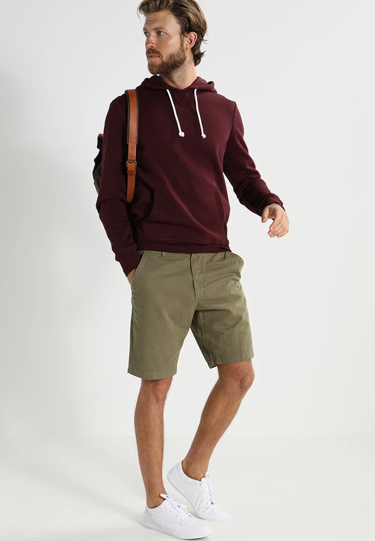 Pier One Hoodie - Bordeaux Melange 4 Pier One Hoodie - Bordeaux Melange - Afbeelding 2