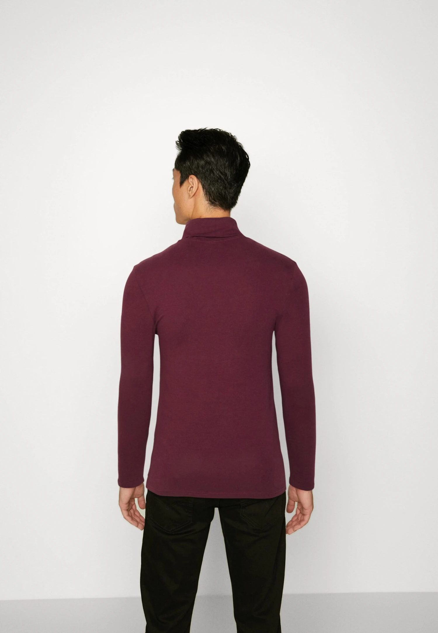 Pier One 2 Pack - Longsleeve - Beige/Bordeaux 5 Pier One 2 Pack - Longsleeve - Beige/Bordeaux - Afbeelding 3