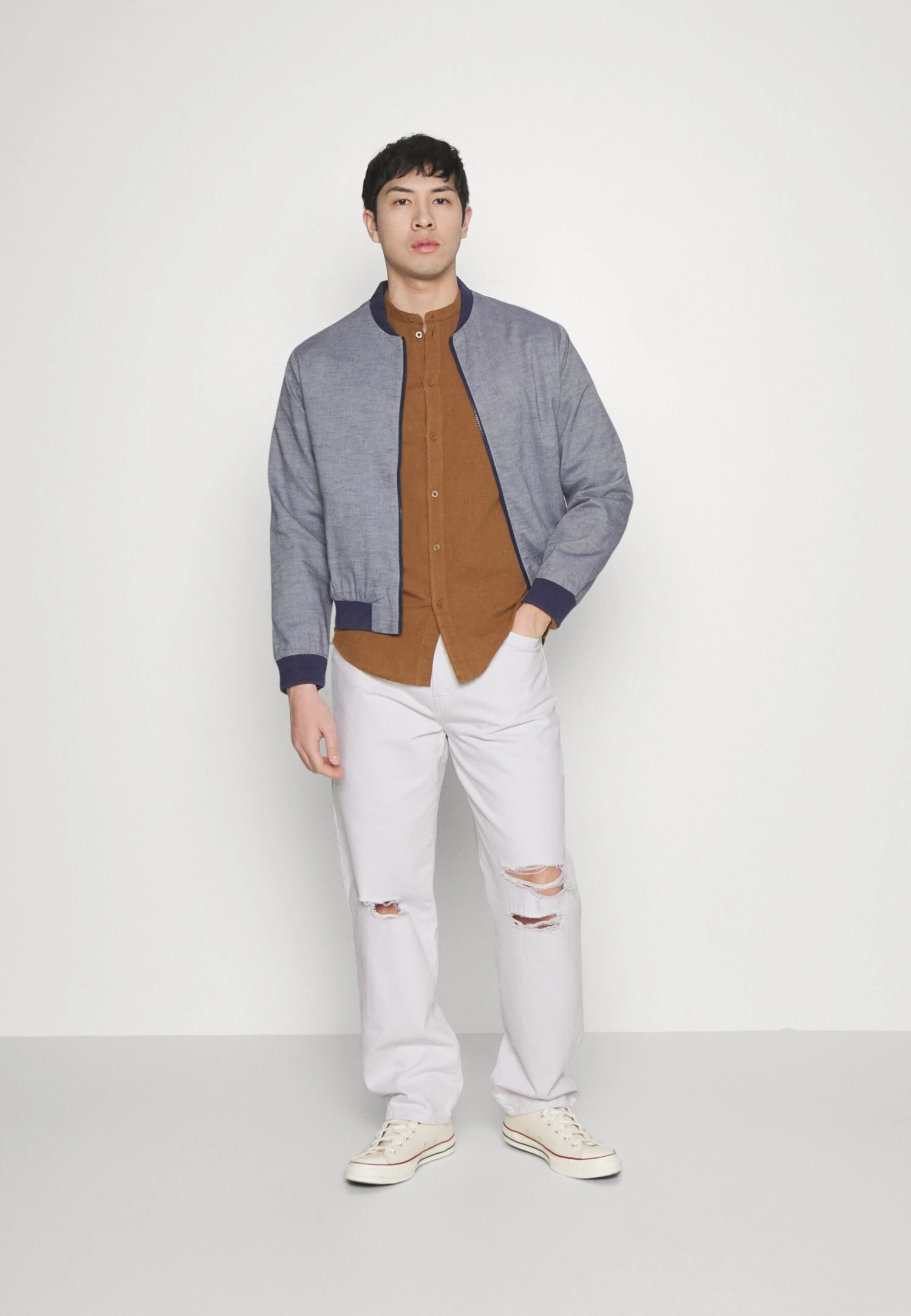 Pier One Relaxed Fit Jeans - White Denim 4 Pier One Relaxed Fit Jeans - White Denim - Afbeelding 2