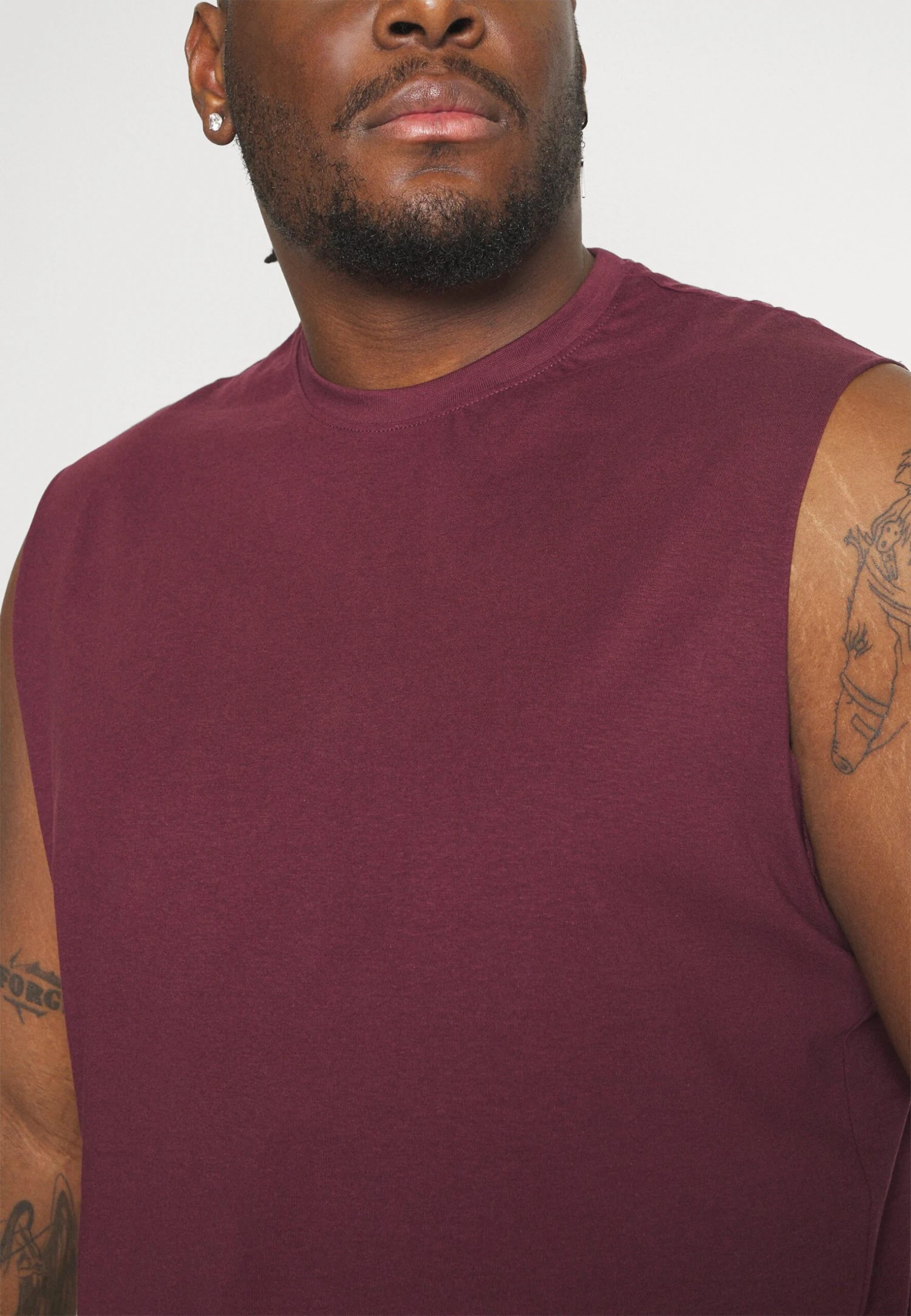 Pier One 2 Pack- Top - Black/Bordeaux 9 Pier One 2 Pack- Top - Black/Bordeaux - Afbeelding 7