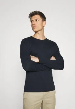 Pier One 2 Pack - Longsleeve - Dark Blue/Mottled Grey 12 Pier One 2 Pack - Longsleeve - Dark Blue/Mottled Grey -Pier One b420109f082c43d2a24914f5e6ed3c25