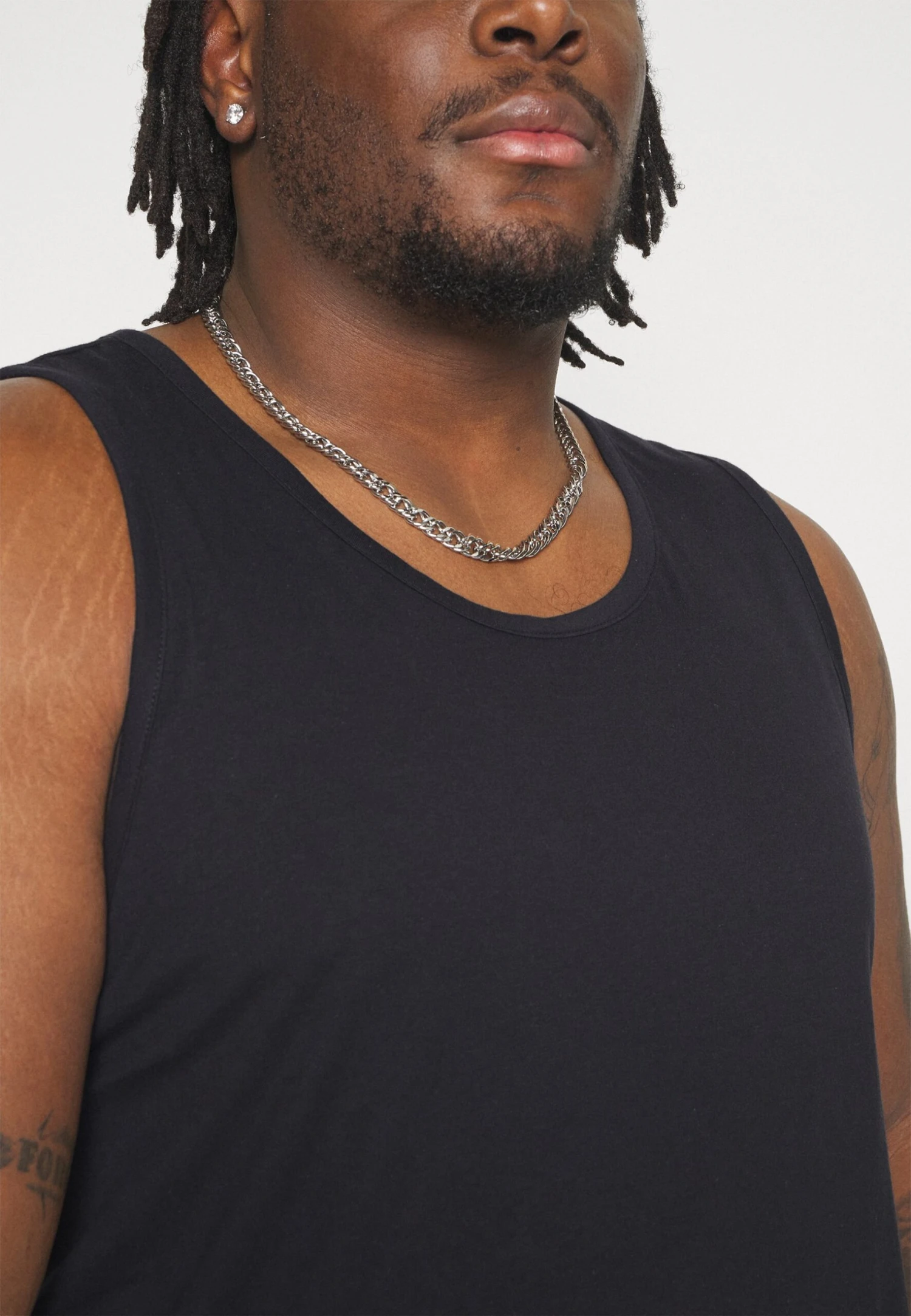 Pier One 3 Pack- Top - Black/Grey/Khaki 10 Pier One 3 Pack- Top - Black/Grey/Khaki - Afbeelding 8