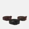 Pier One 3 Pack Unisex - Riem - Black/Brown/Dark Brown 2 Pier One 3 Pack Unisex - Riem - Black/Brown/Dark Brown -Pier One b7b23cd8203549e5921c13f688755998