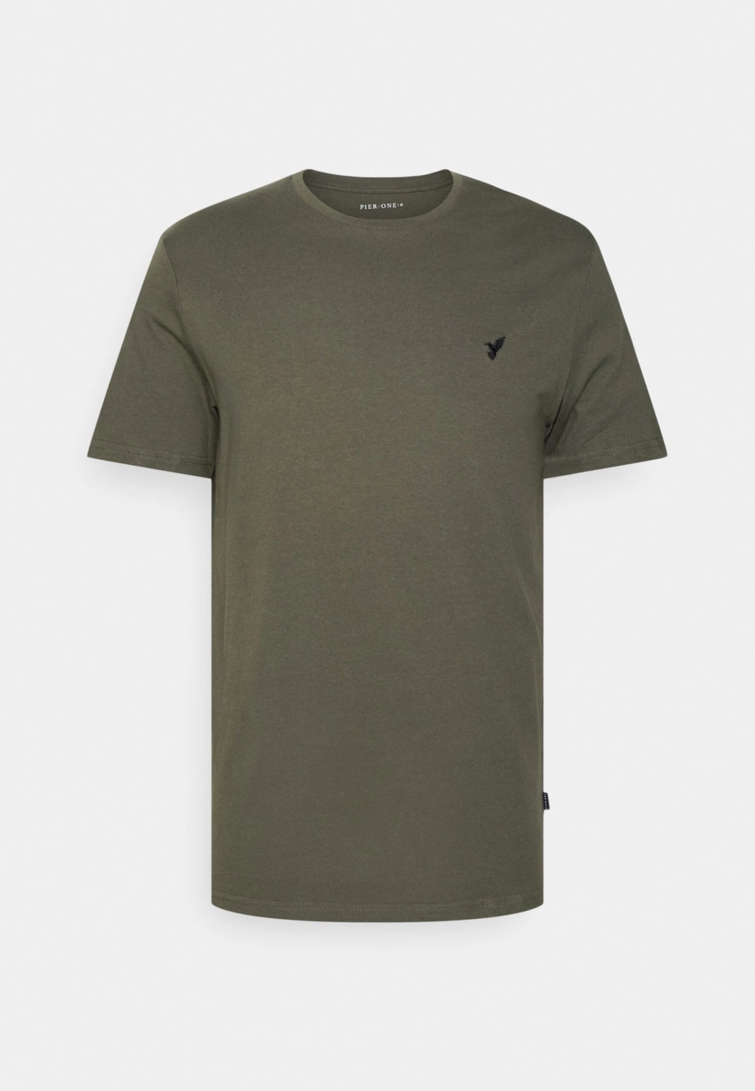 Pier One Unisex 5 Pack - T-Shirt Basic - White/Brown/Dark Blue 6 Pier One Unisex 5 Pack - T-Shirt Basic - White/Brown/Dark Blue - Afbeelding 4