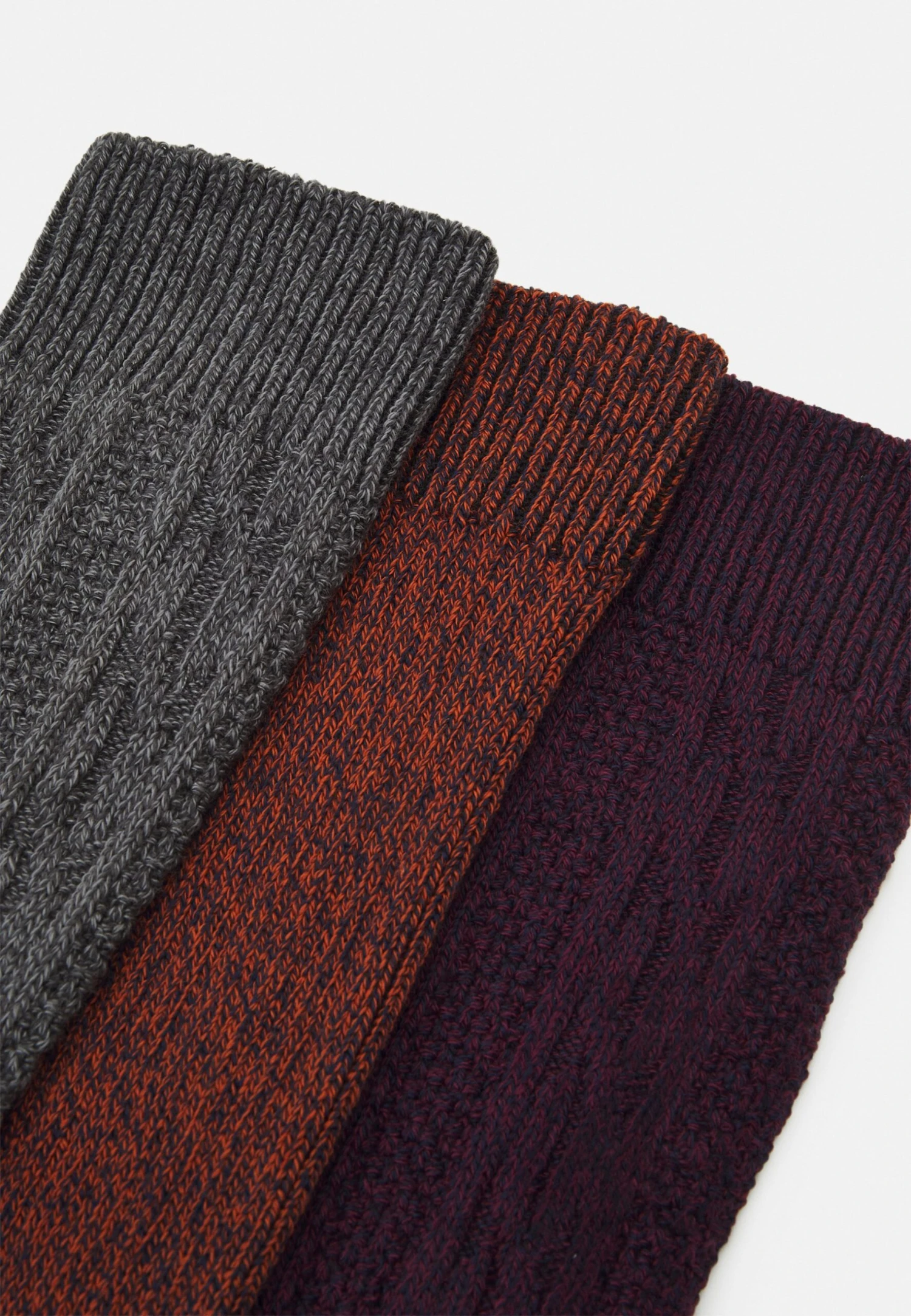 Pier One 3Pack - Sokken - Dark Green/Orange/Bordeaux 4 Pier One 3Pack - Sokken - Dark Green/Orange/Bordeaux - Afbeelding 2