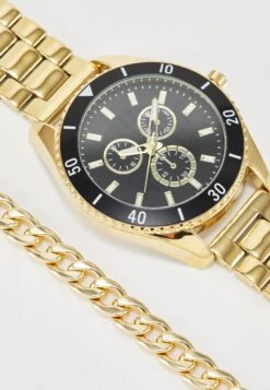 Pier One Horloge - Gold-Coloured -Pier One c004f21274494787bd1259f424078607