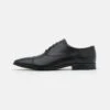 Pier One Leather- Veterschoenen - Black