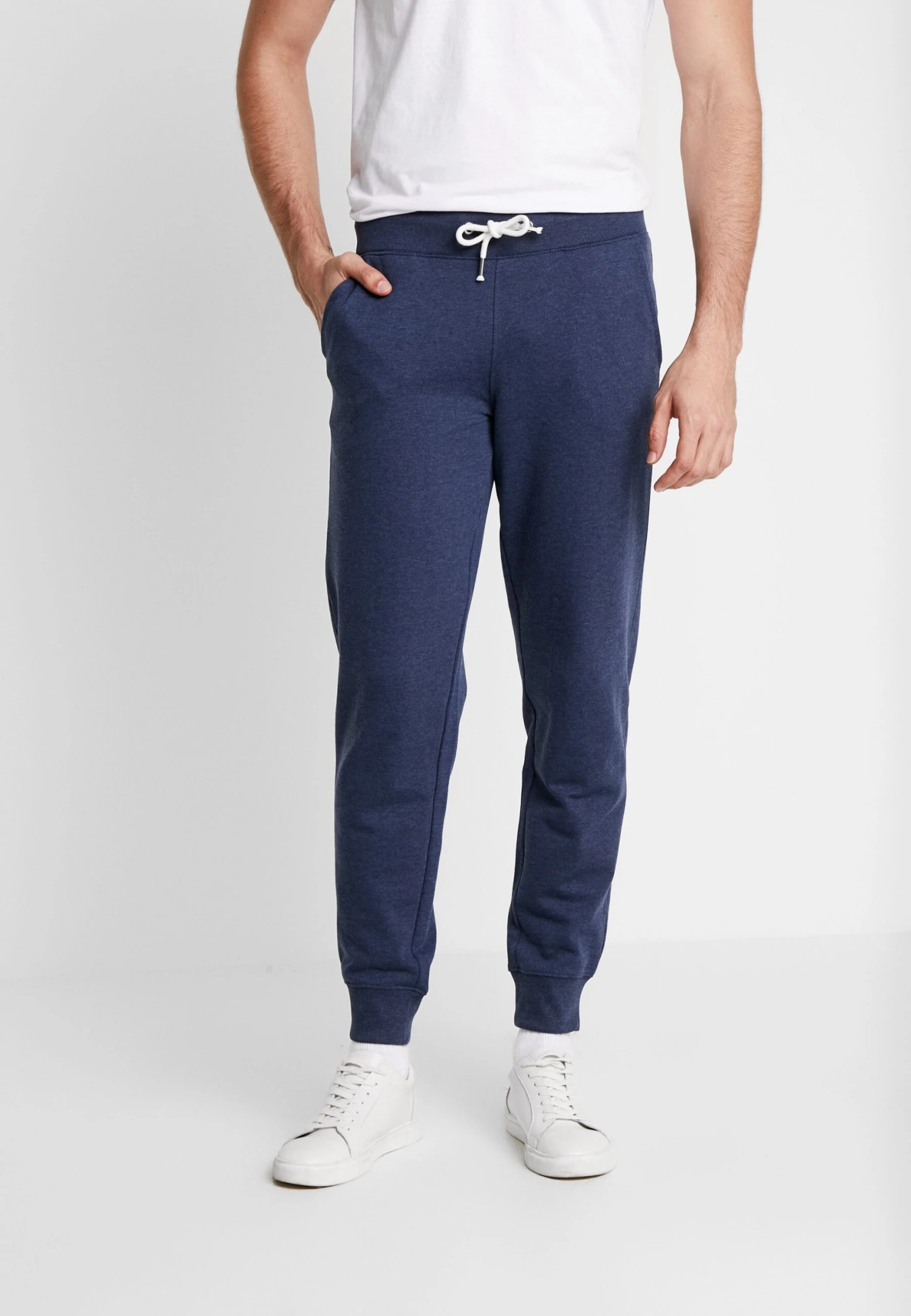 Pier One Trainingsbroek - Mottled Dark Blue 3 Pier One Trainingsbroek - Mottled Dark Blue
