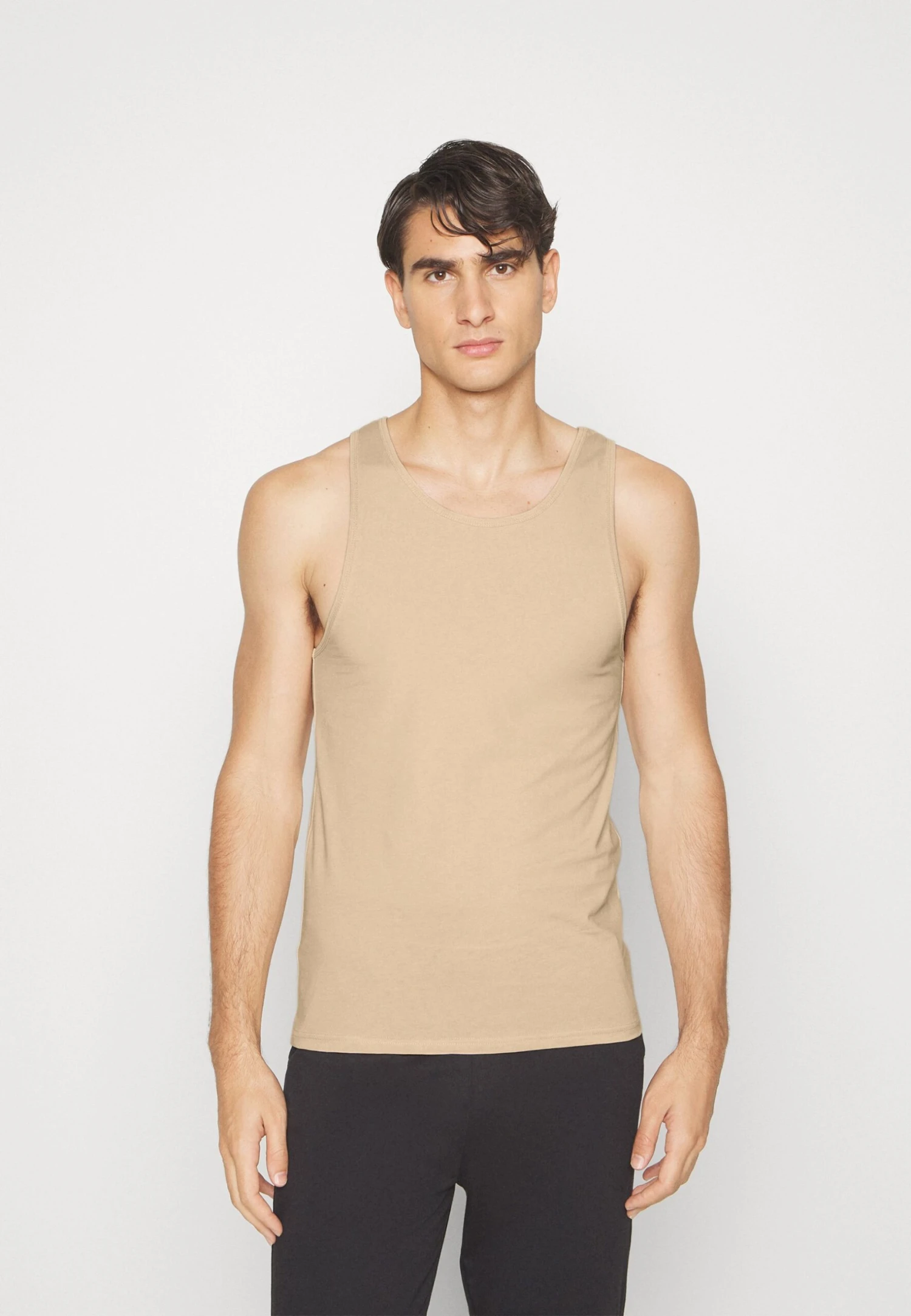 Pier One 3Pck Skin Tone Rib Vest- Hemd - Beige 4 Pier One 3Pck Skin Tone Rib Vest- Hemd - Beige - Afbeelding 2