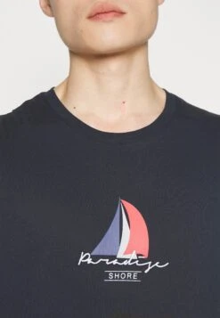 Pier One T-Shirt Print - Dark Blue 11 Pier One T-Shirt Print - Dark Blue -Pier One d7b3cbccab1a4d2db087bdf59a4adcfe