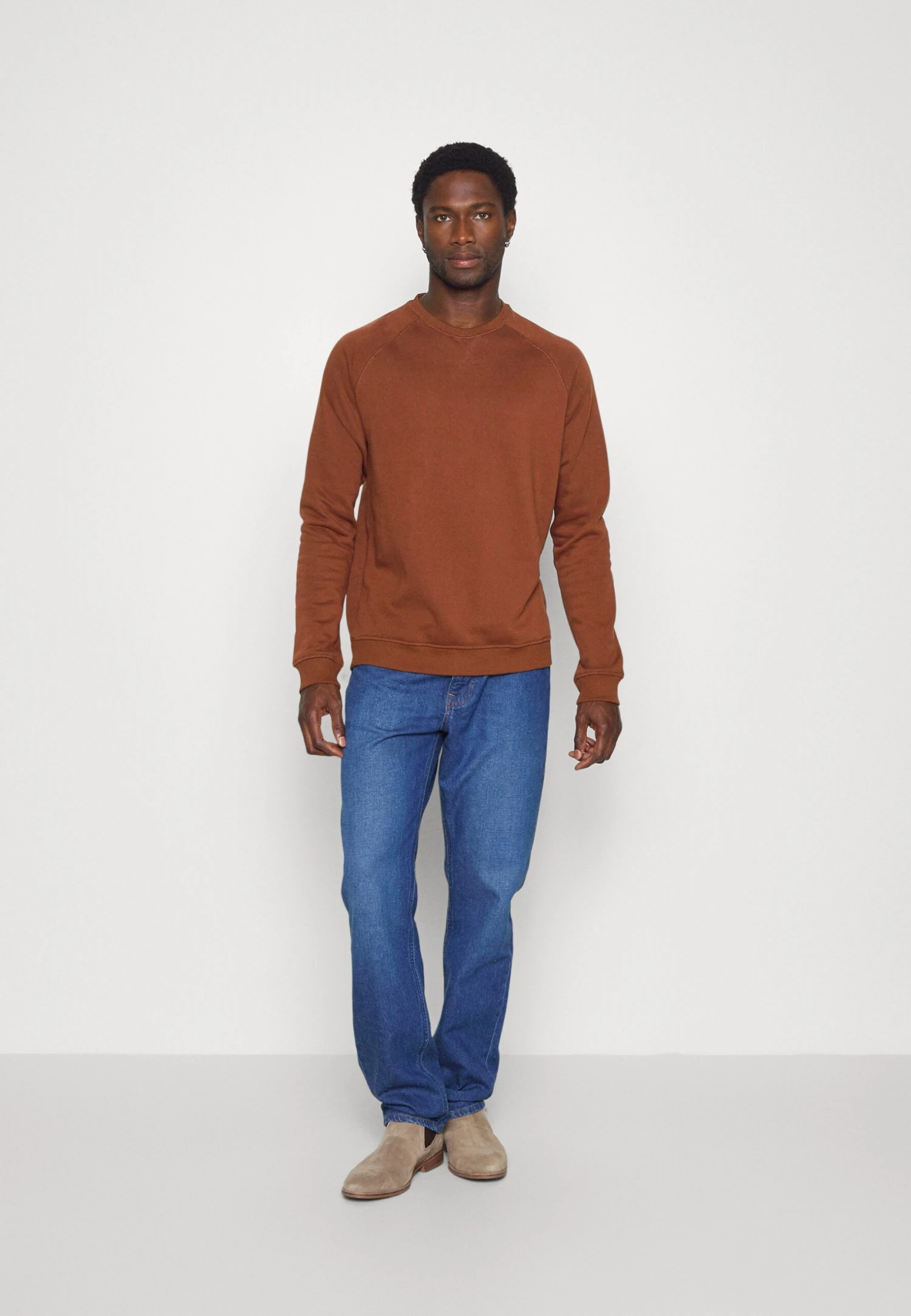 Pier One 2 Pack - Sweater - Light Brown/Black 3 Pier One 2 Pack - Sweater - Light Brown/Black