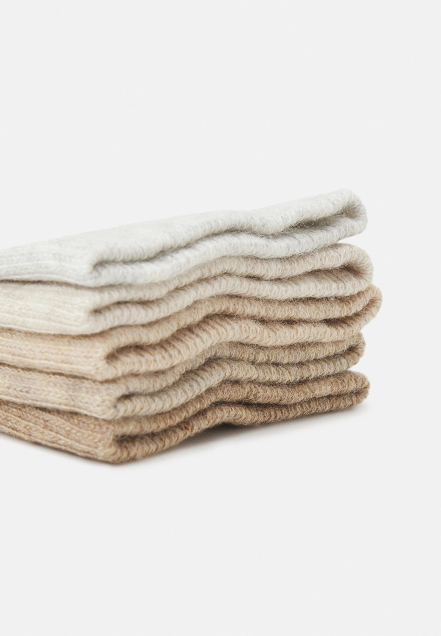 Pier One 5Pack - Sokken - Off-White/Beige/Tan 4 Pier One 5Pack - Sokken - Off-White/Beige/Tan - Afbeelding 2