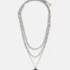 Pier One Unisex 3 Pack - Ketting - Silver-Coloured 2 Pier One Unisex 3 Pack - Ketting - Silver-Coloured -Pier One dbd8bc1fb79744a7b2671d3ee603c185