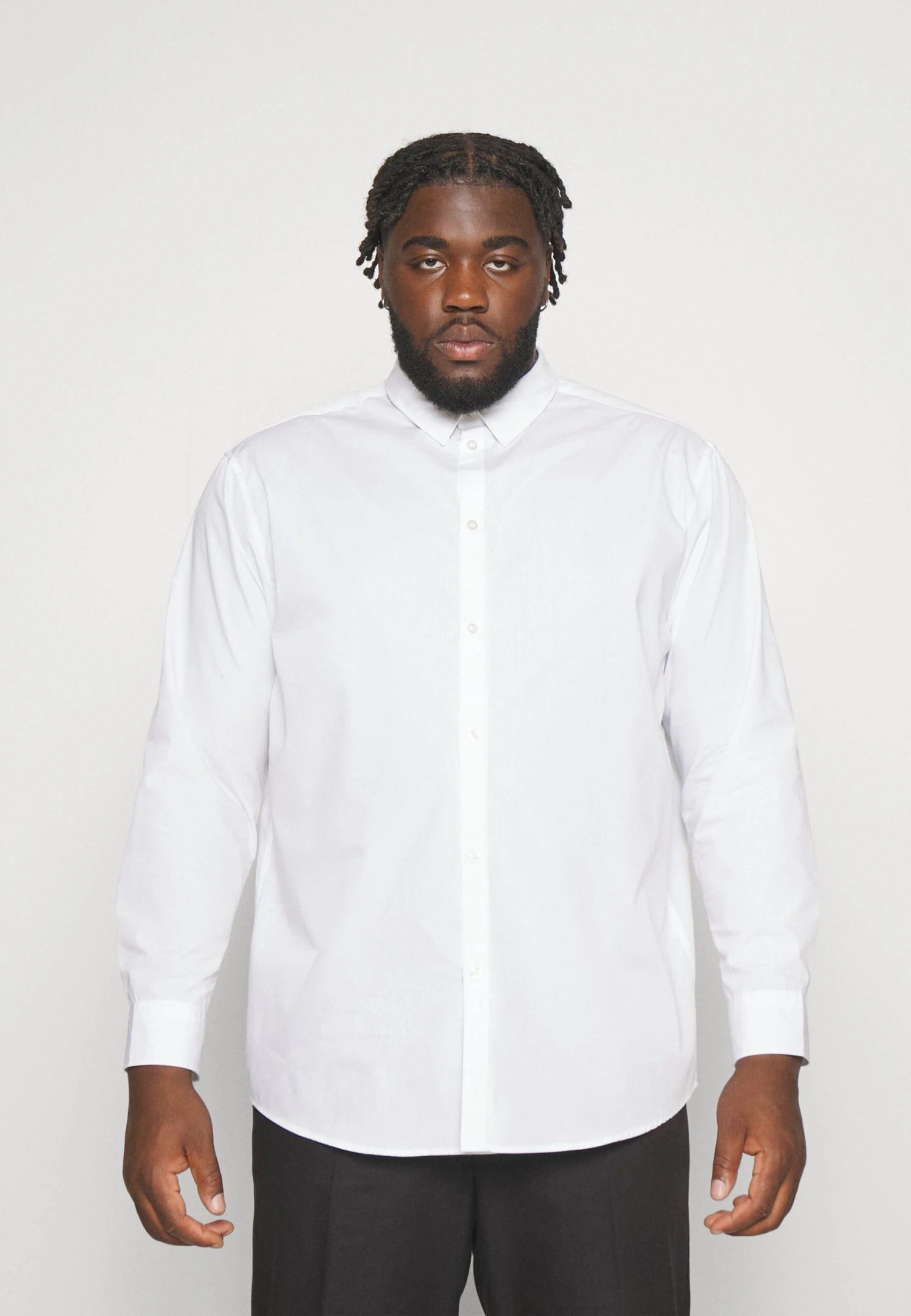 Pier One 2 Pack- Zakelijk Overhemd - White/Light Blue 4 Pier One 2 Pack- Zakelijk Overhemd - White/Light Blue - Afbeelding 2