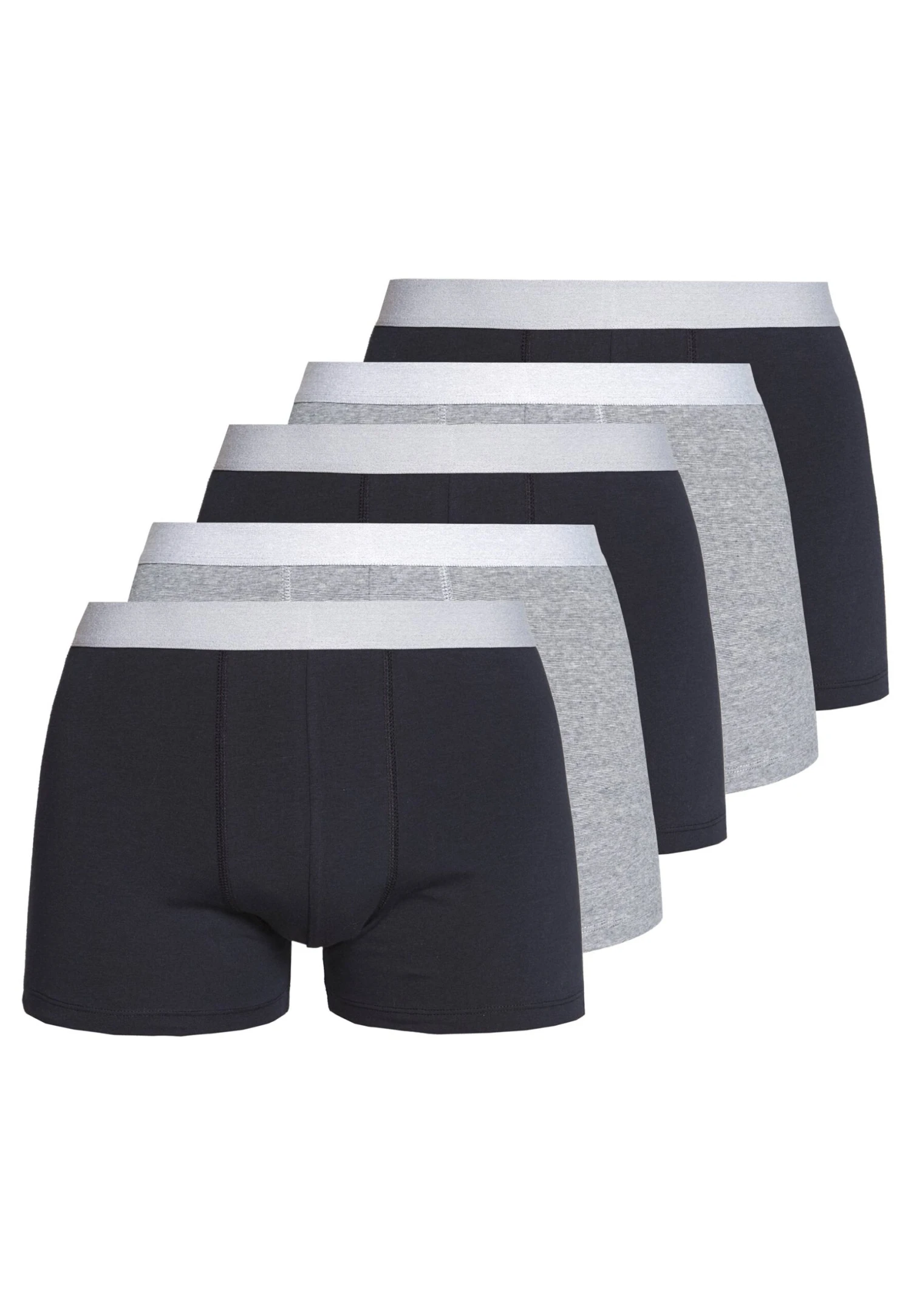 Pier One 5 Pack - Onderbroeken - Dark Blue/Mottled Grey 6 Pier One 5 Pack - Onderbroeken - Dark Blue/Mottled Grey - Afbeelding 4