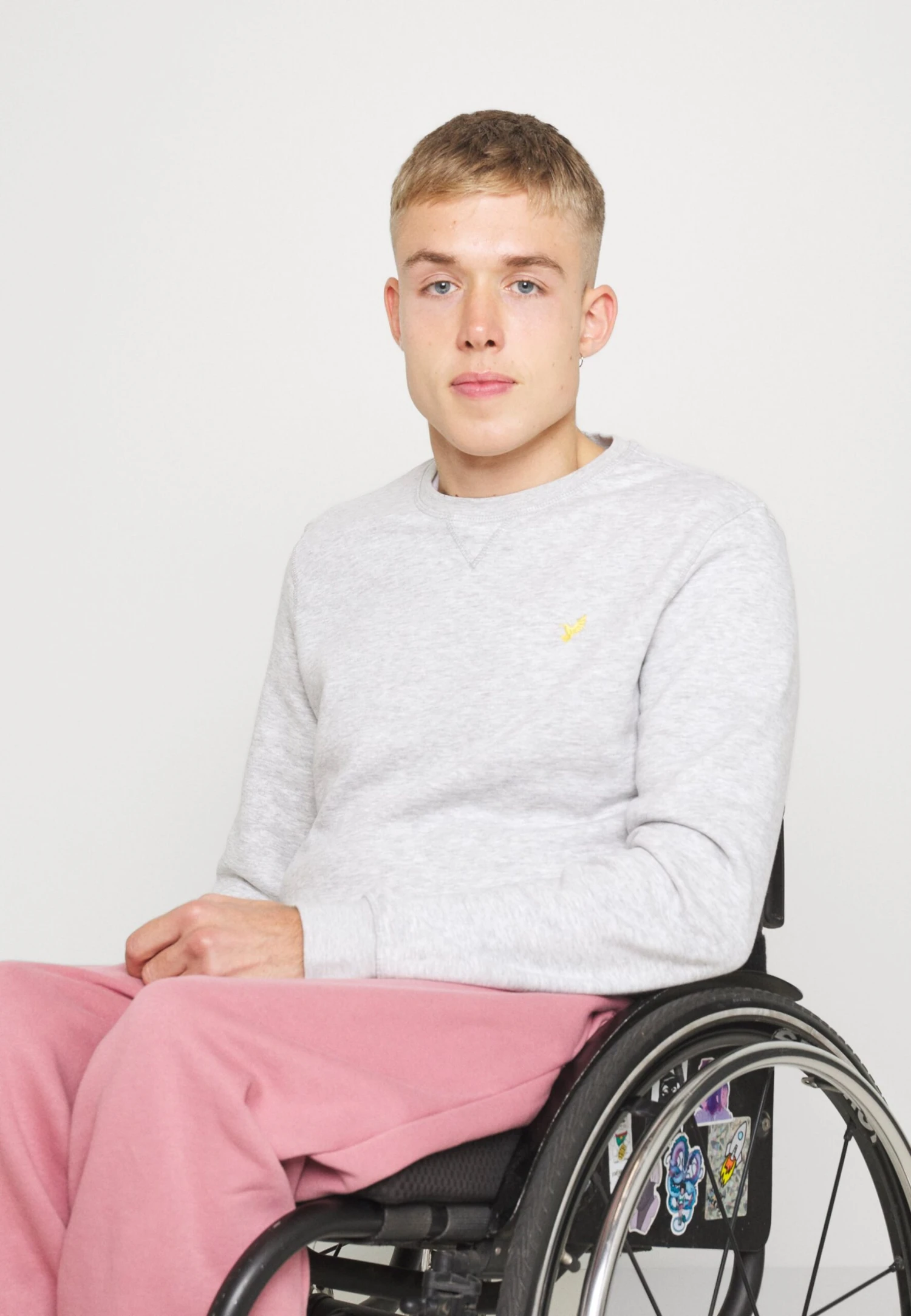 Pier One Sweater - Mottled Light Grey 5 Pier One Sweater - Mottled Light Grey - Afbeelding 3