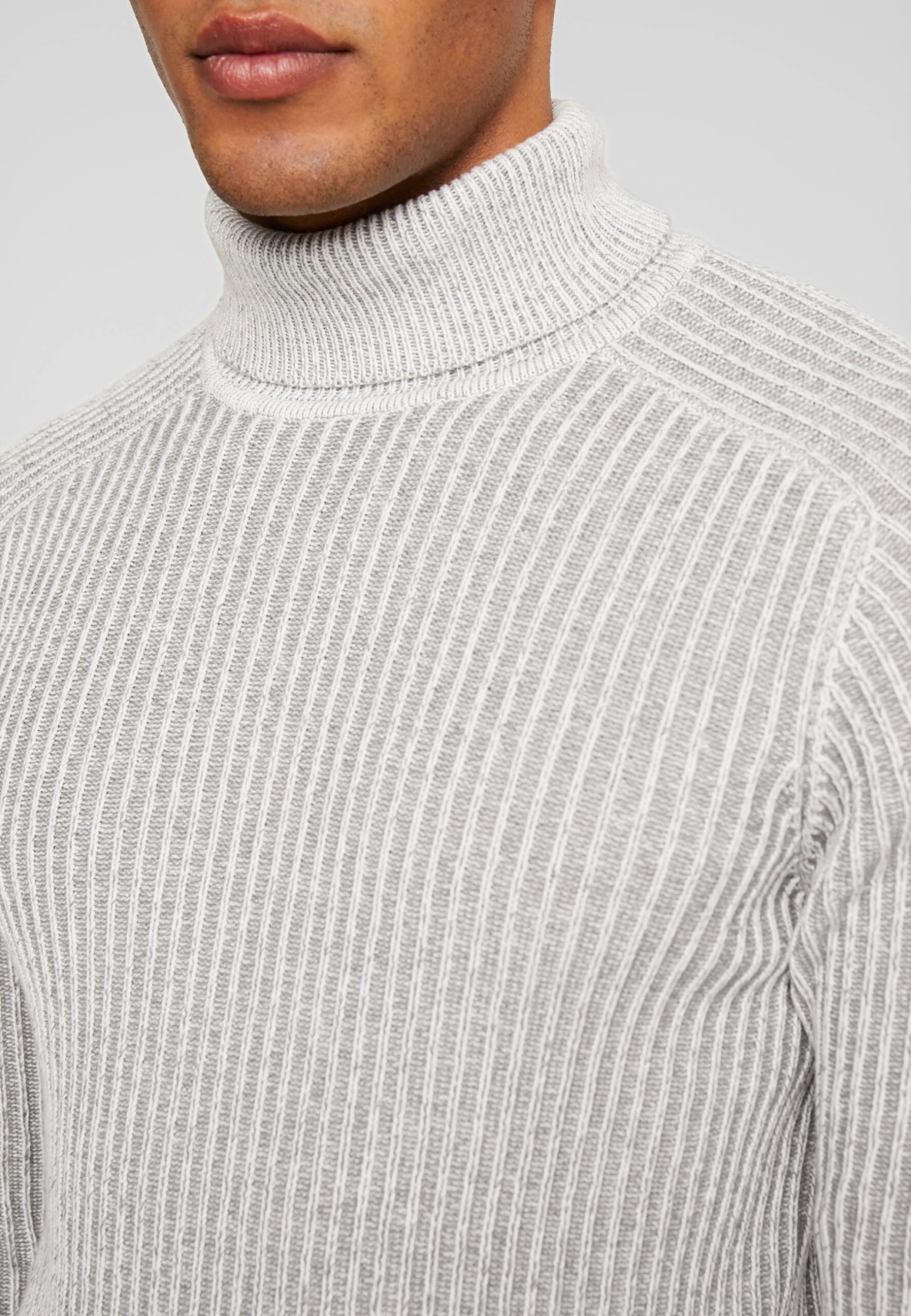 Pier One Trui - 111 - Mottled Light Grey 8 Pier One Trui - 111 - Mottled Light Grey - Afbeelding 6