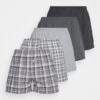 Pier One 5 Pack - Boxershort - Black/Grey/White