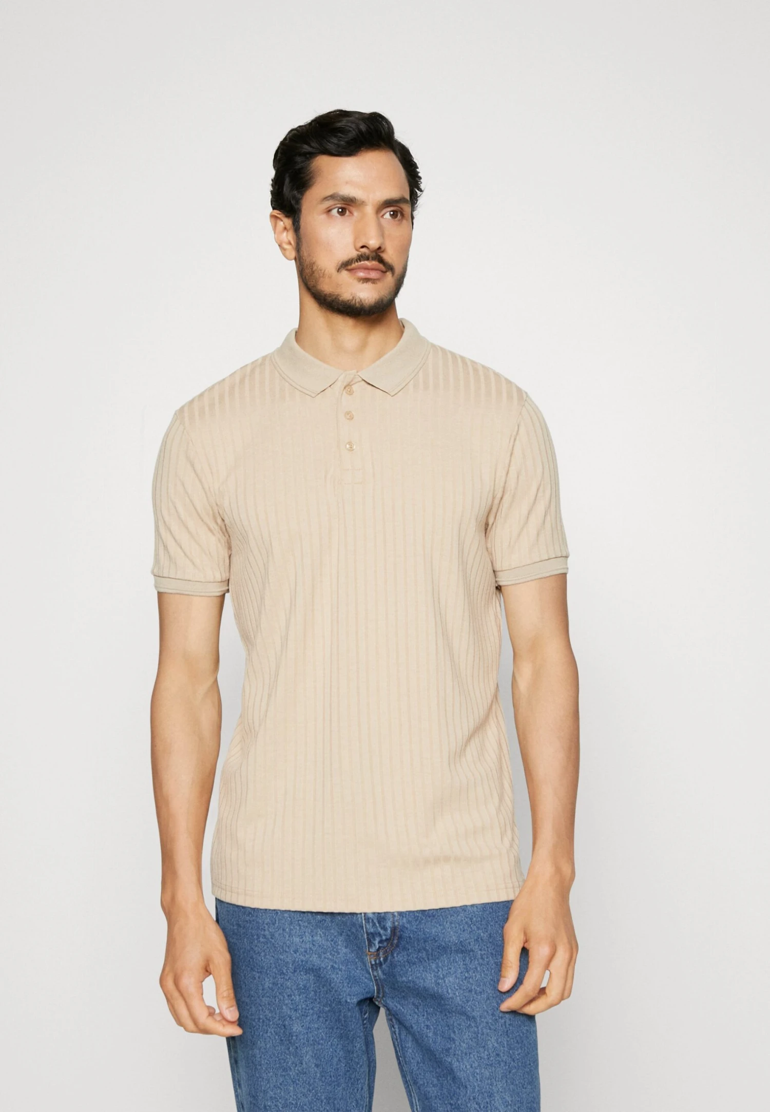 Pier One Poloshirt - Beige 3 Pier One Poloshirt - Beige
